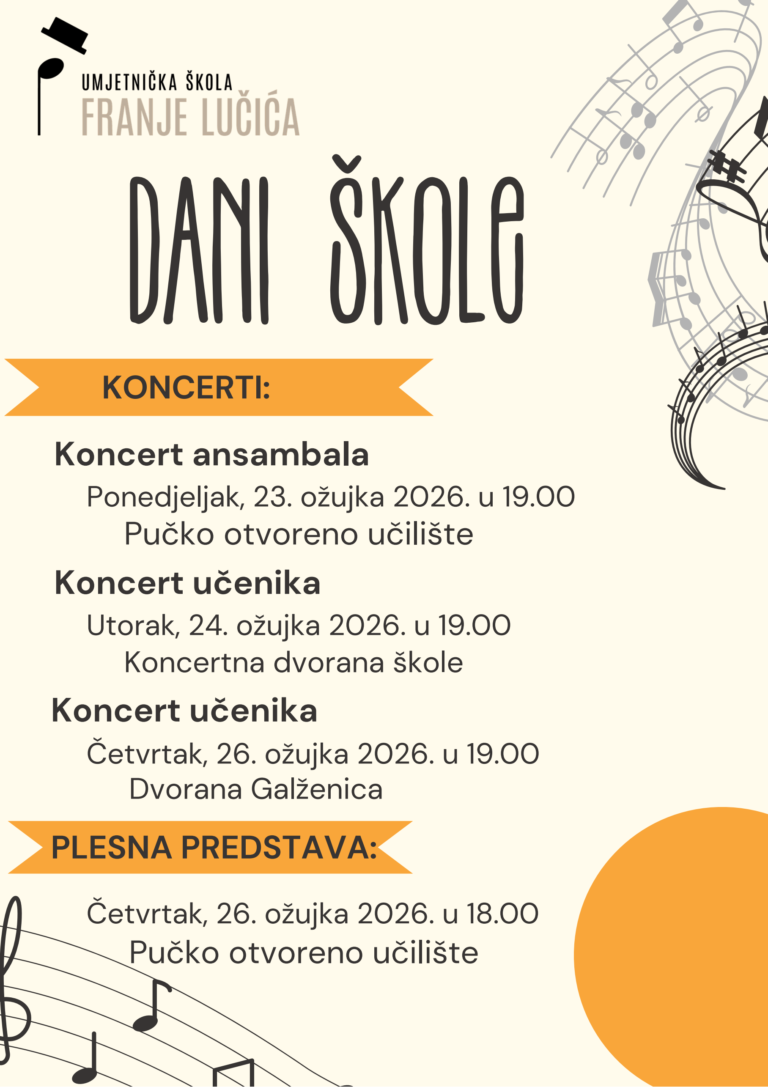 Nastupi uz Dan škole